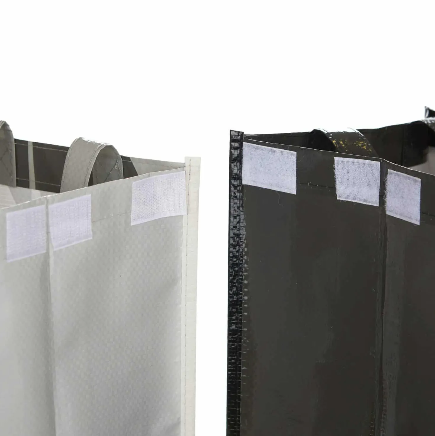 Afval recycletassen met kat (set van 3)