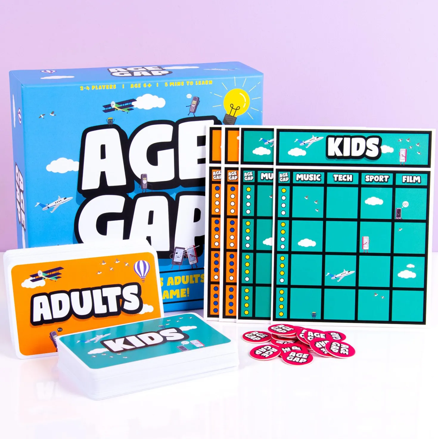 Age Gap triviaspel
