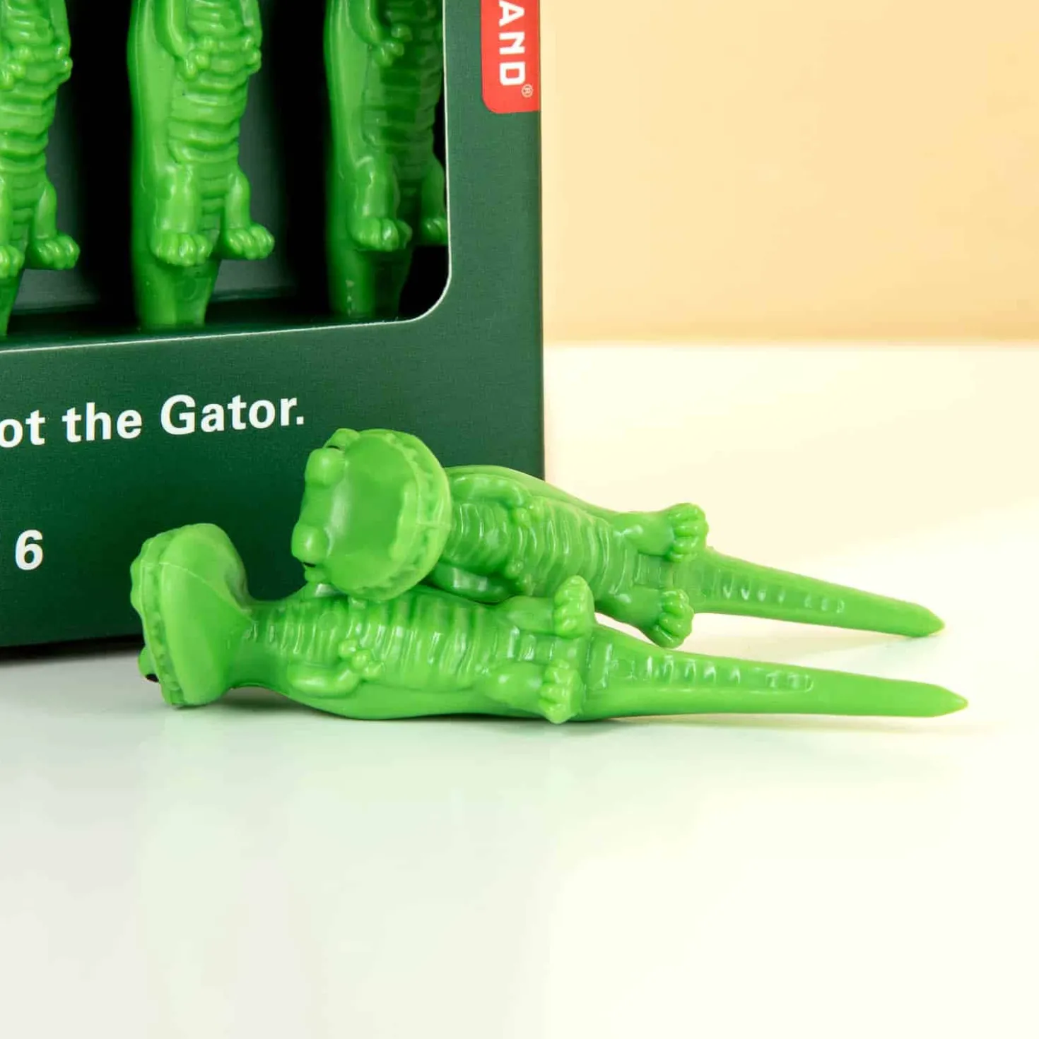 Alligator golftees (set van 6)