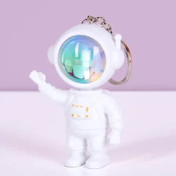 Astronaut sleutelhanger met lampje