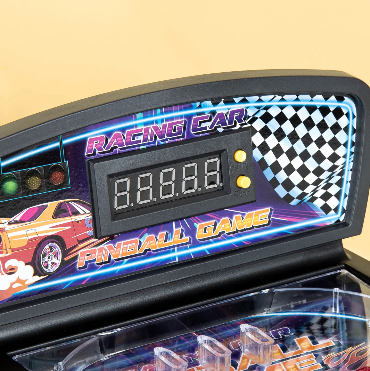 Autorace pinball spel