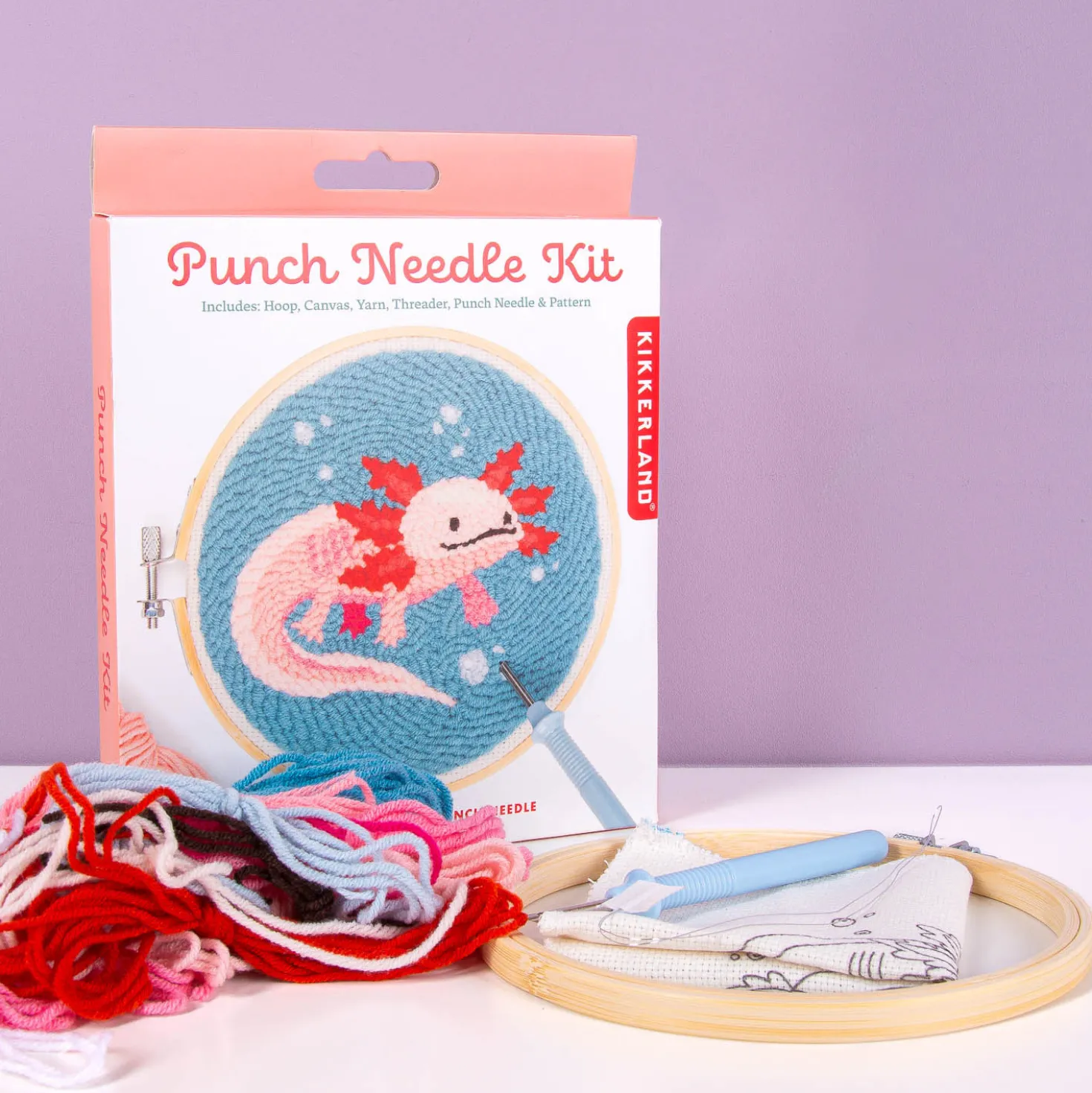 Axolotl punch needle set