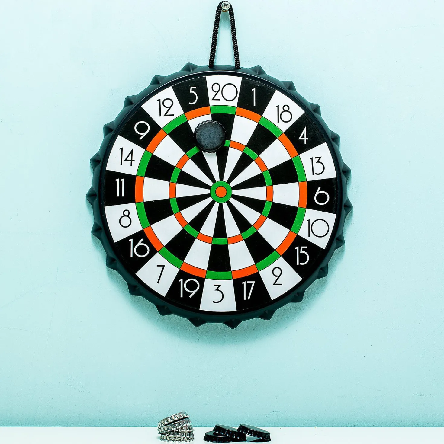 Bierdopjes dartbord