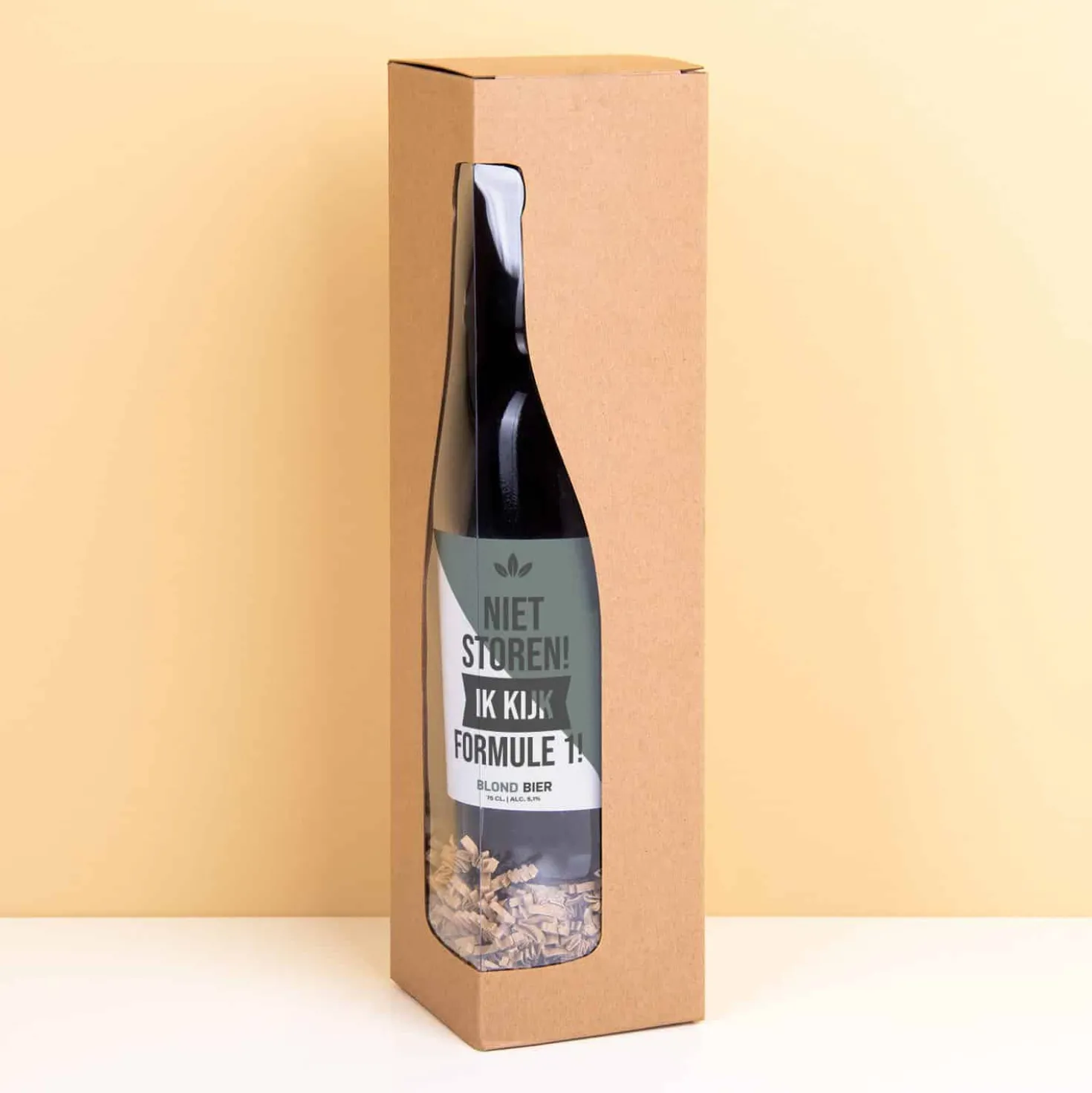 Bierfles Niet storen Formule 1 (750 ml)