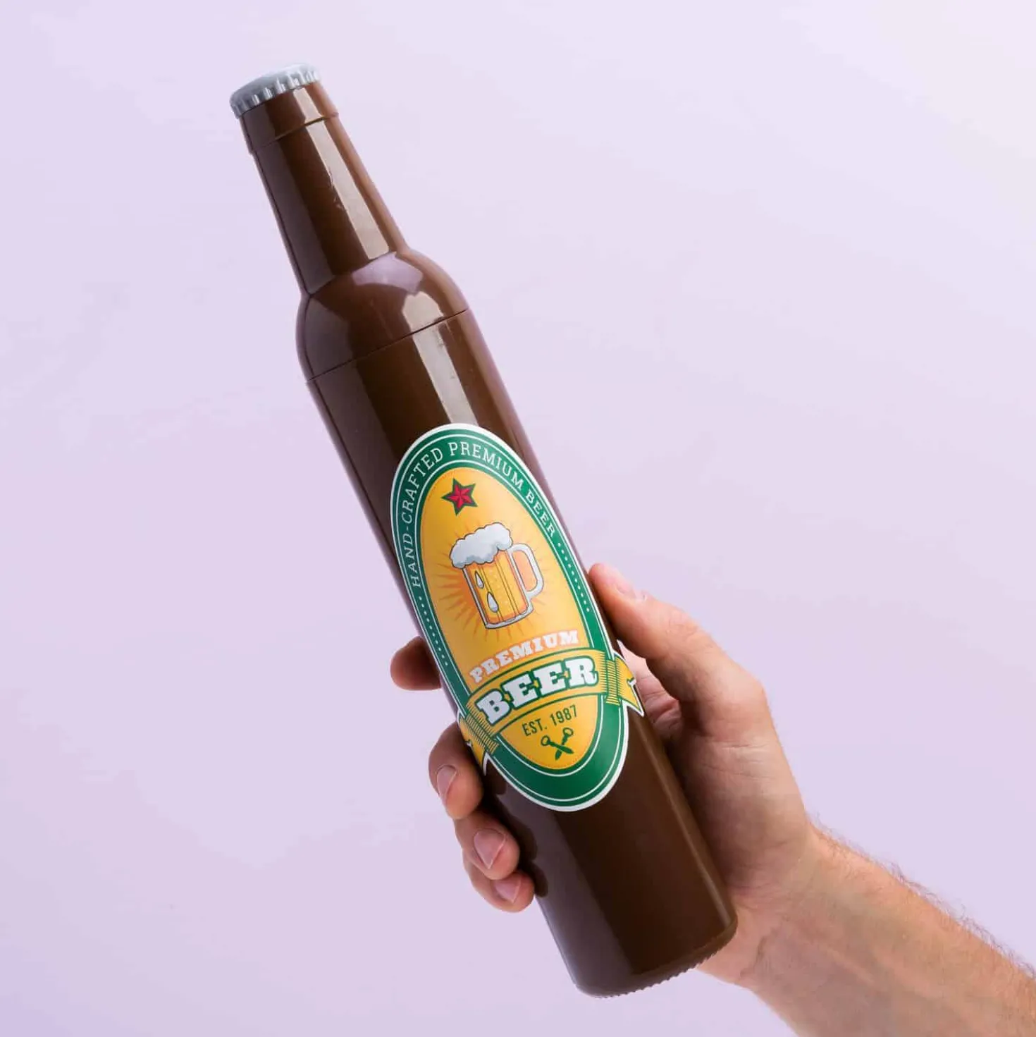 Bierfles paraplu