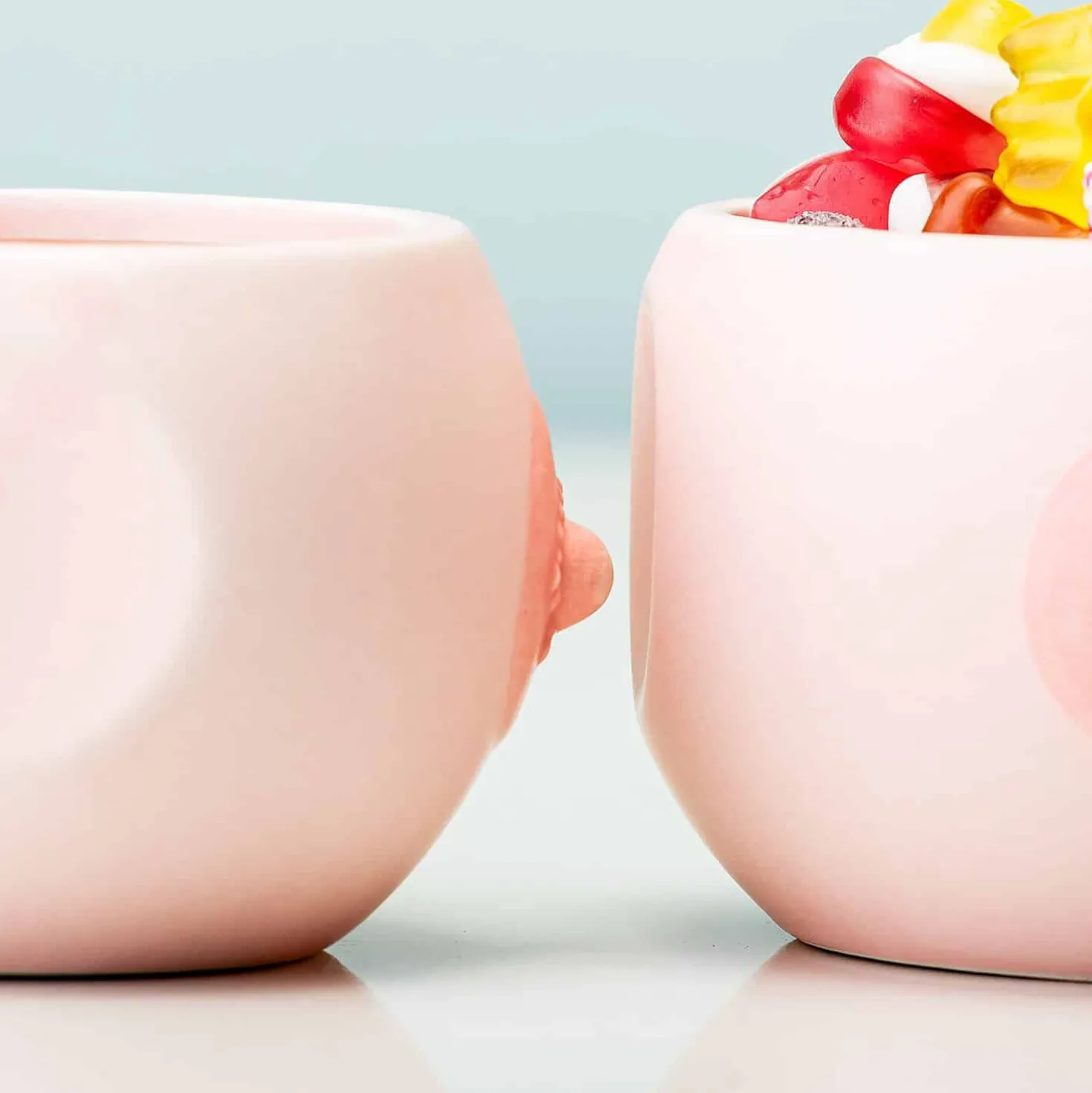 Borst potjes (set van 2)