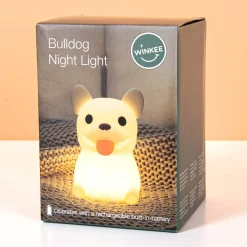 Bulldog nachtlampje