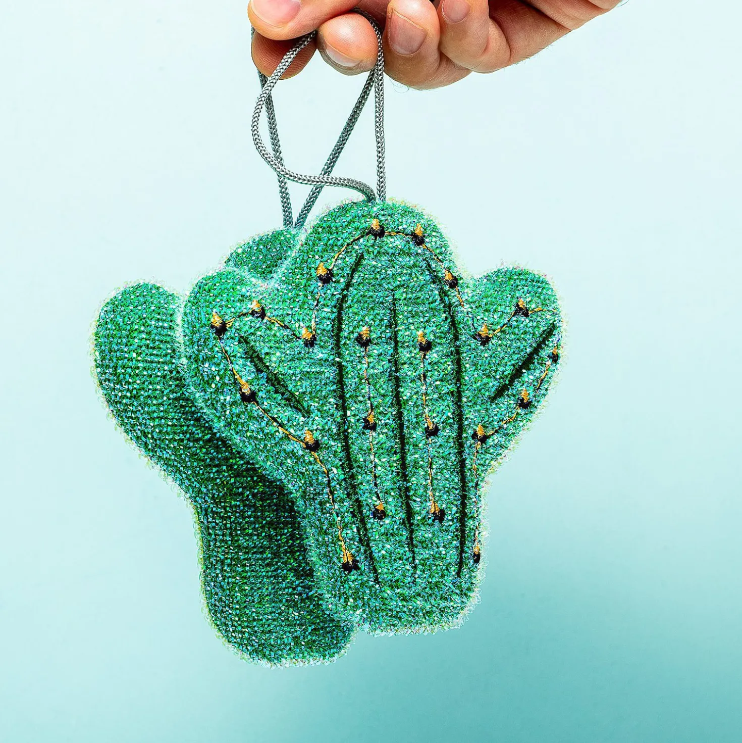Cactus schuursponsjes (set van 2)