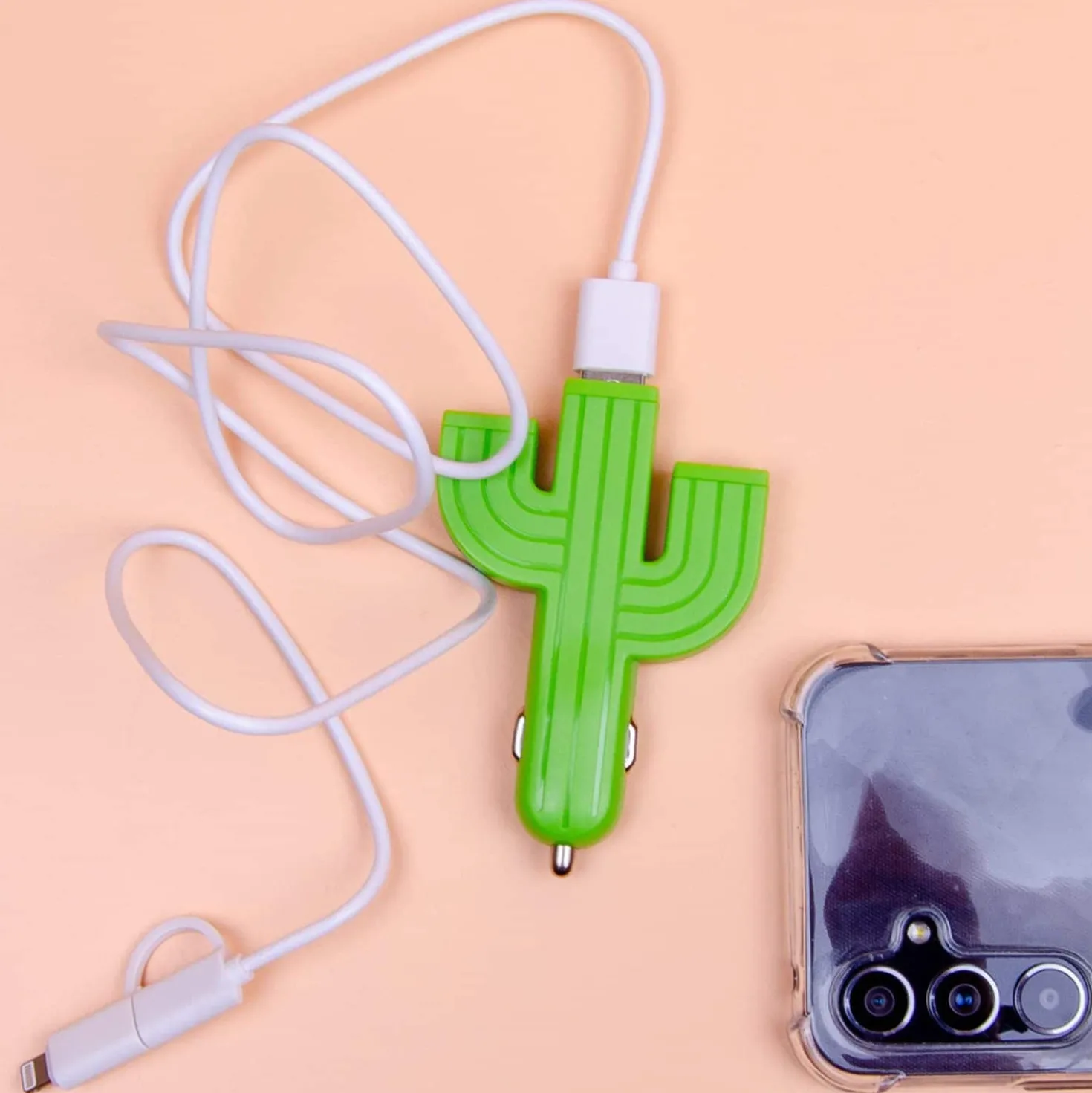 Cactus Usb Autolader Met 3 Poorten