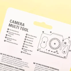 Camera creditcard multitool