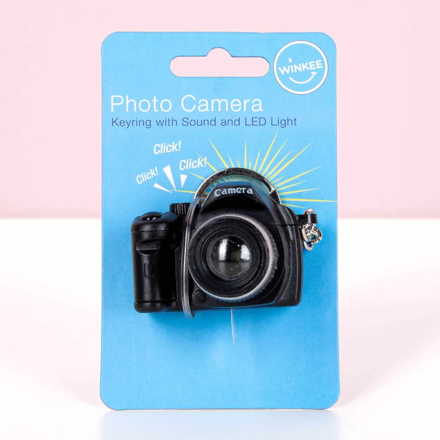 Camera sleutelhanger met geluid en licht