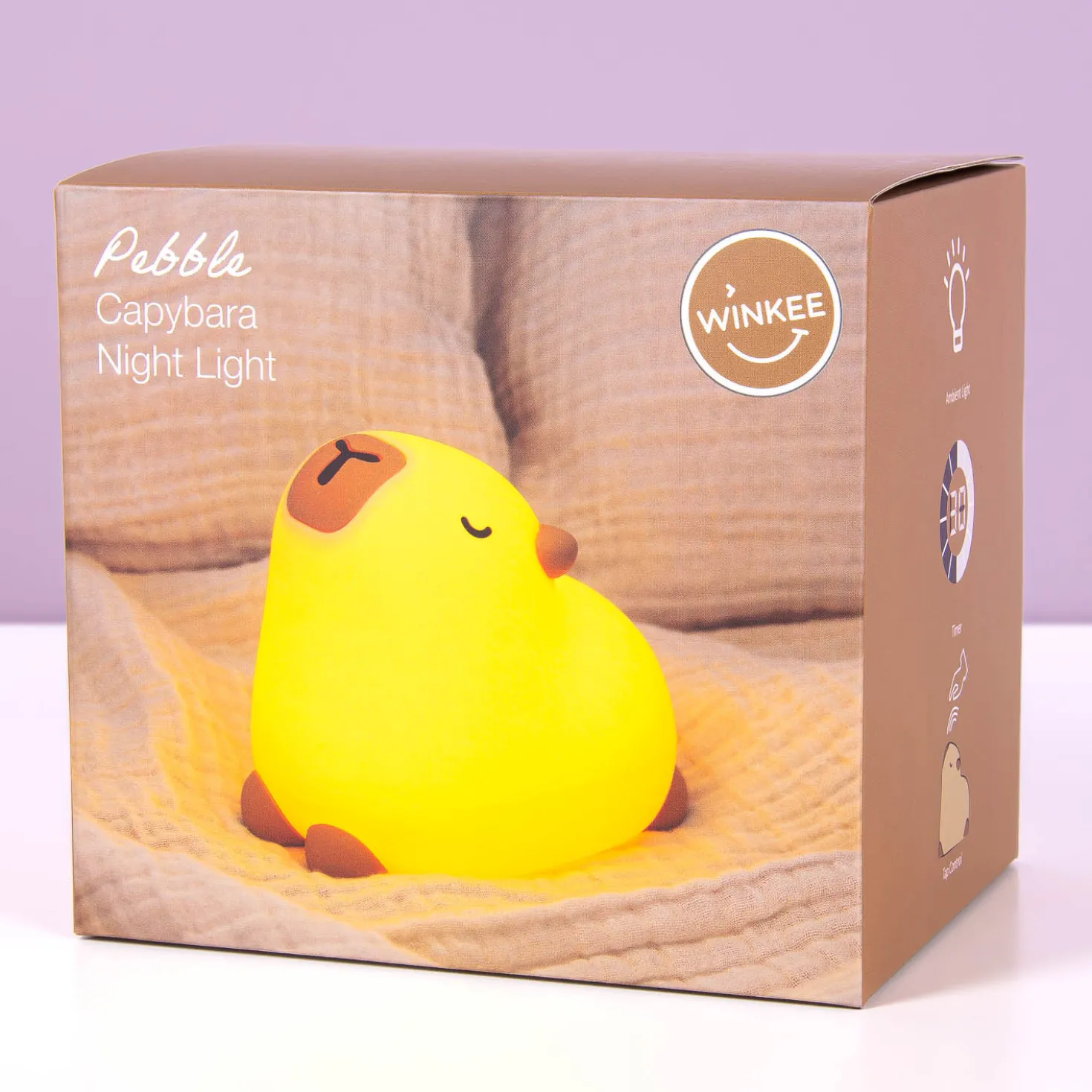 Capibara nachtlampje
