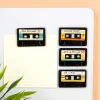 Cassettebandje magneten (set van 4)