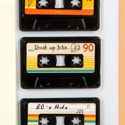 Cassettebandje magneten (set van 4)