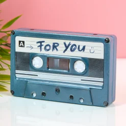 Cassettebandje opbergblikje