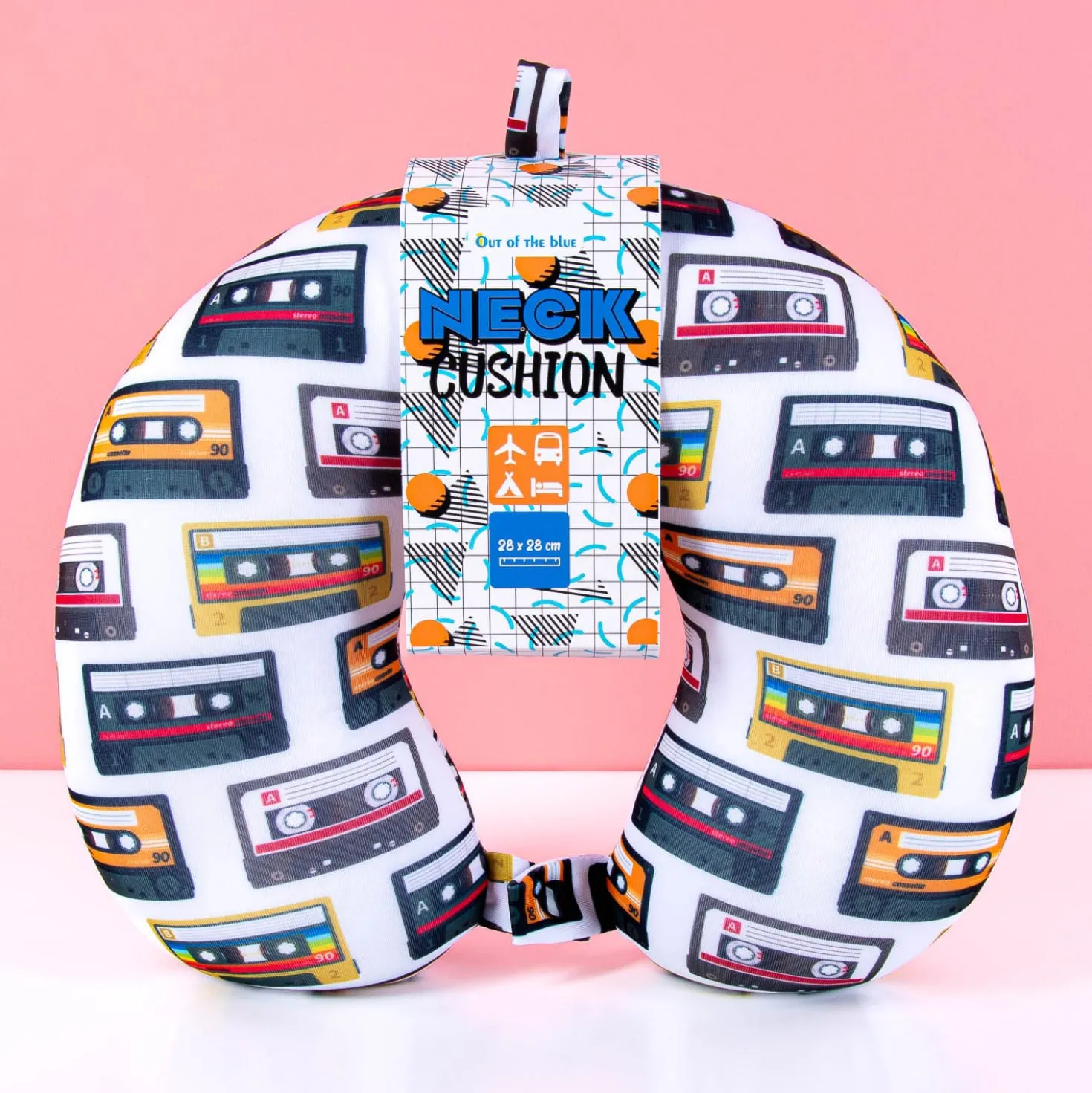Cassettebandjes nekkussen