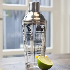 Cocktailshaker met recepten