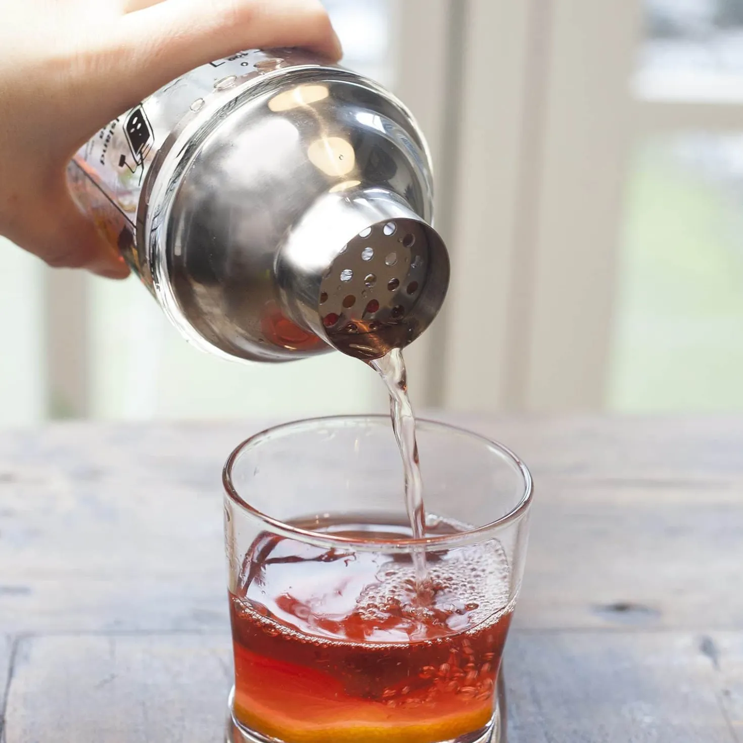 Cocktailshaker met recepten