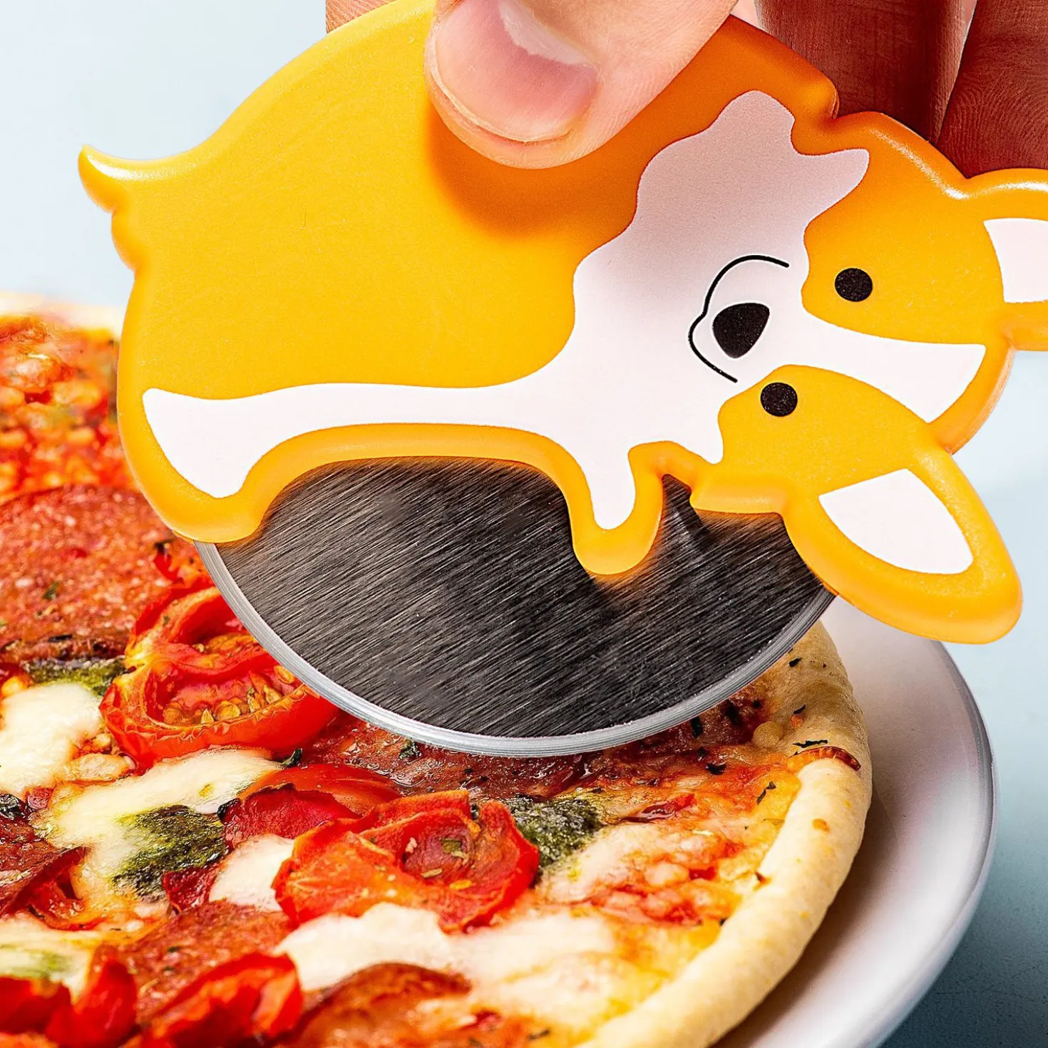 Corgi pizzasnijder