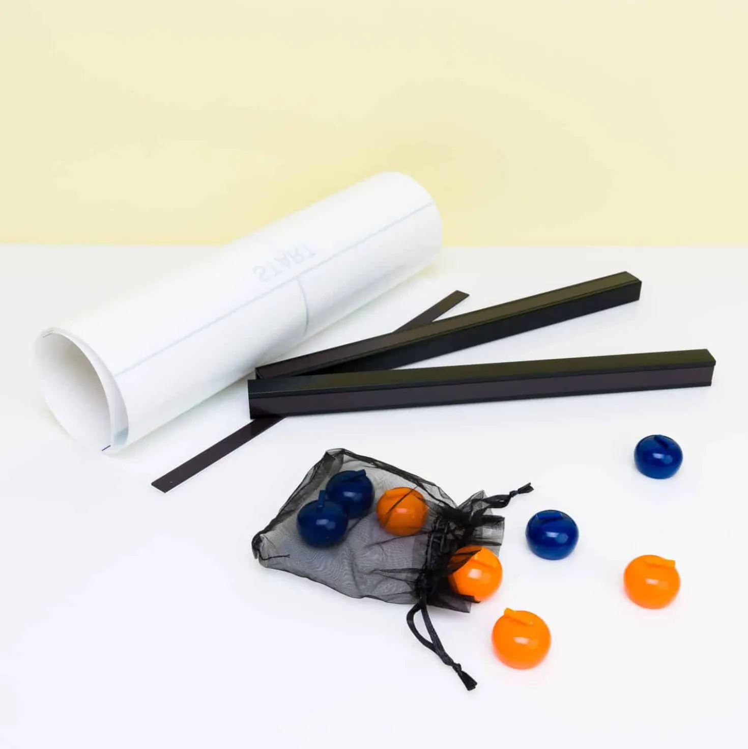 Curling Game Voor Op Tafel
