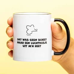 Dat was geen scheet mok