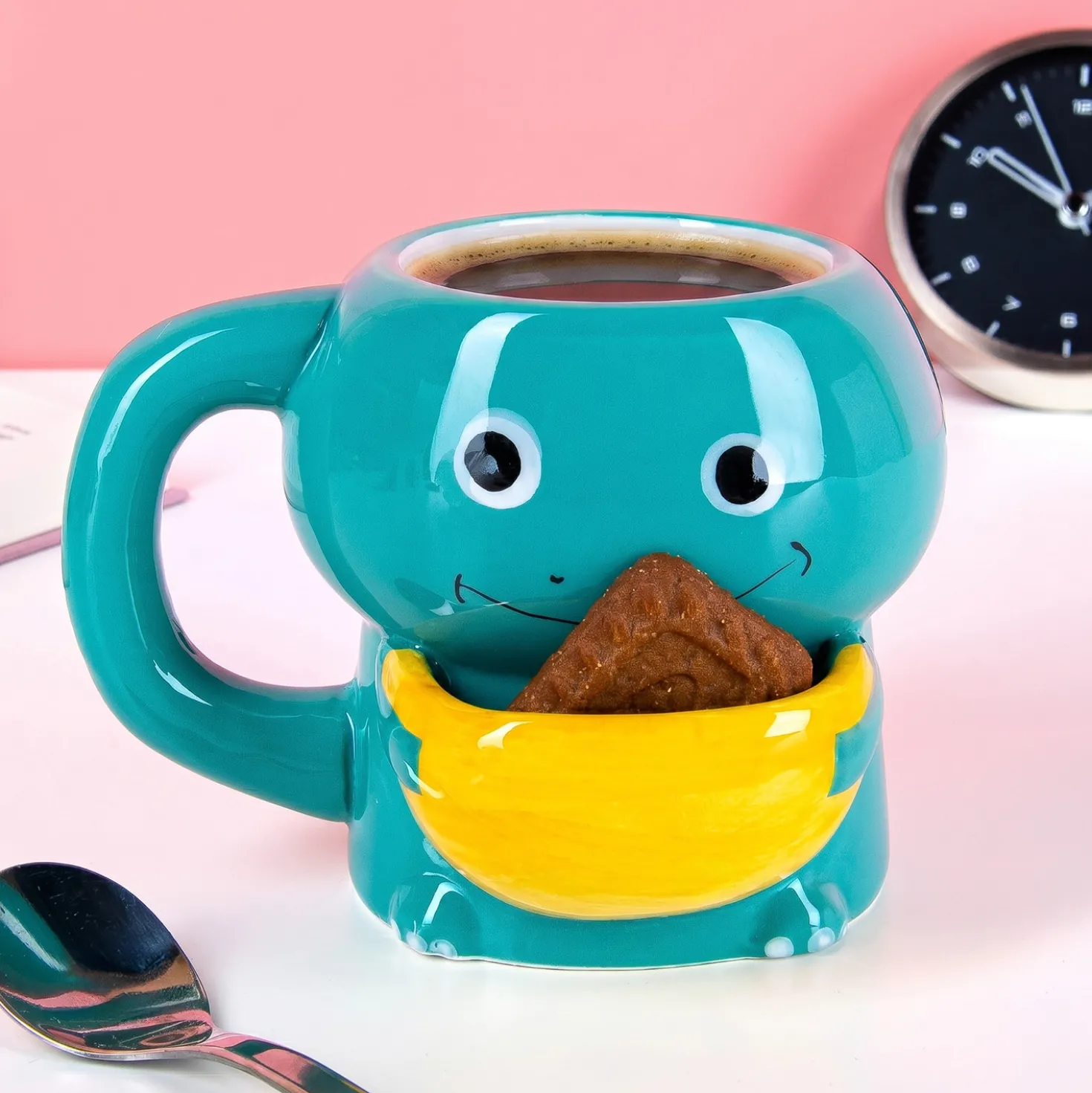 Dino mok met koekvakje