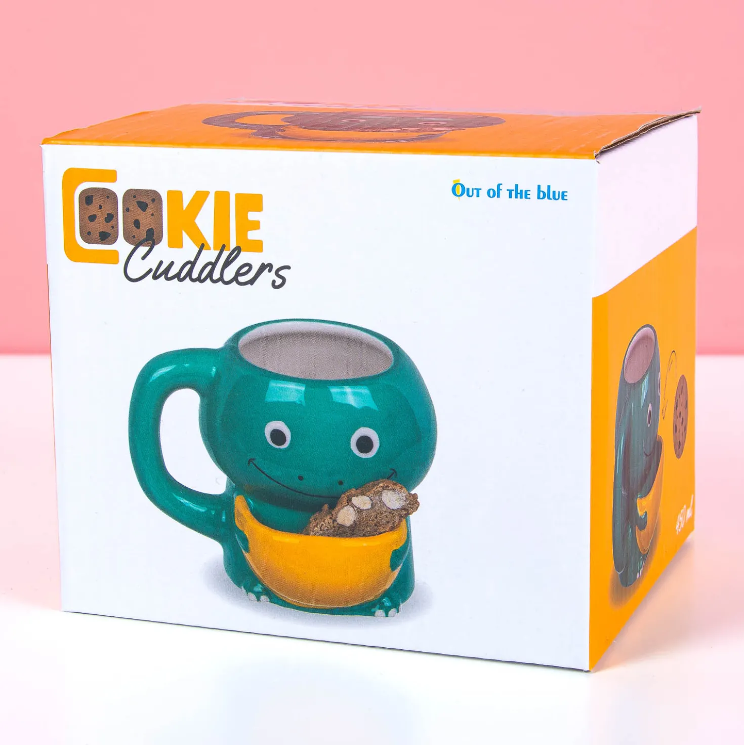 Dino mok met koekvakje
