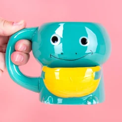 Dino mok met koekvakje