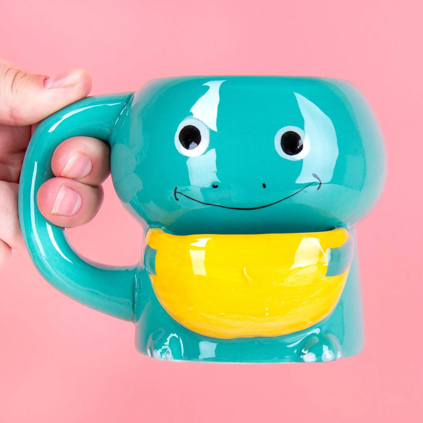 Dino mok met koekvakje