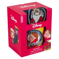 Disney Grumpy sokken en mok cadeauset