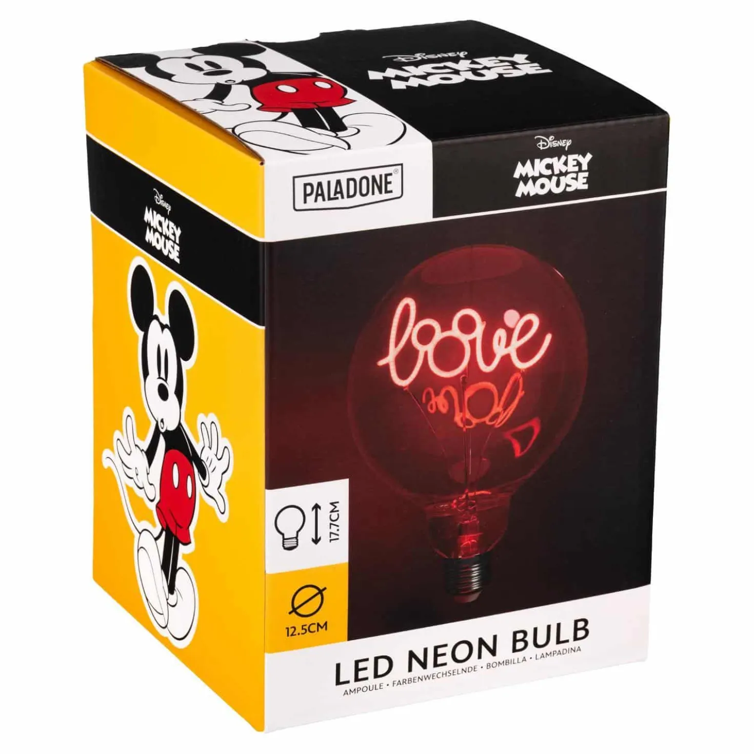 Disney Mickey Mouse ledlamp (E27 fitting)