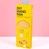 DIY houten waaier