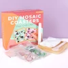 DIY mozaïek onderzetters (set van 2)
