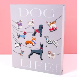 Dog Life geborduurd fotoalbum