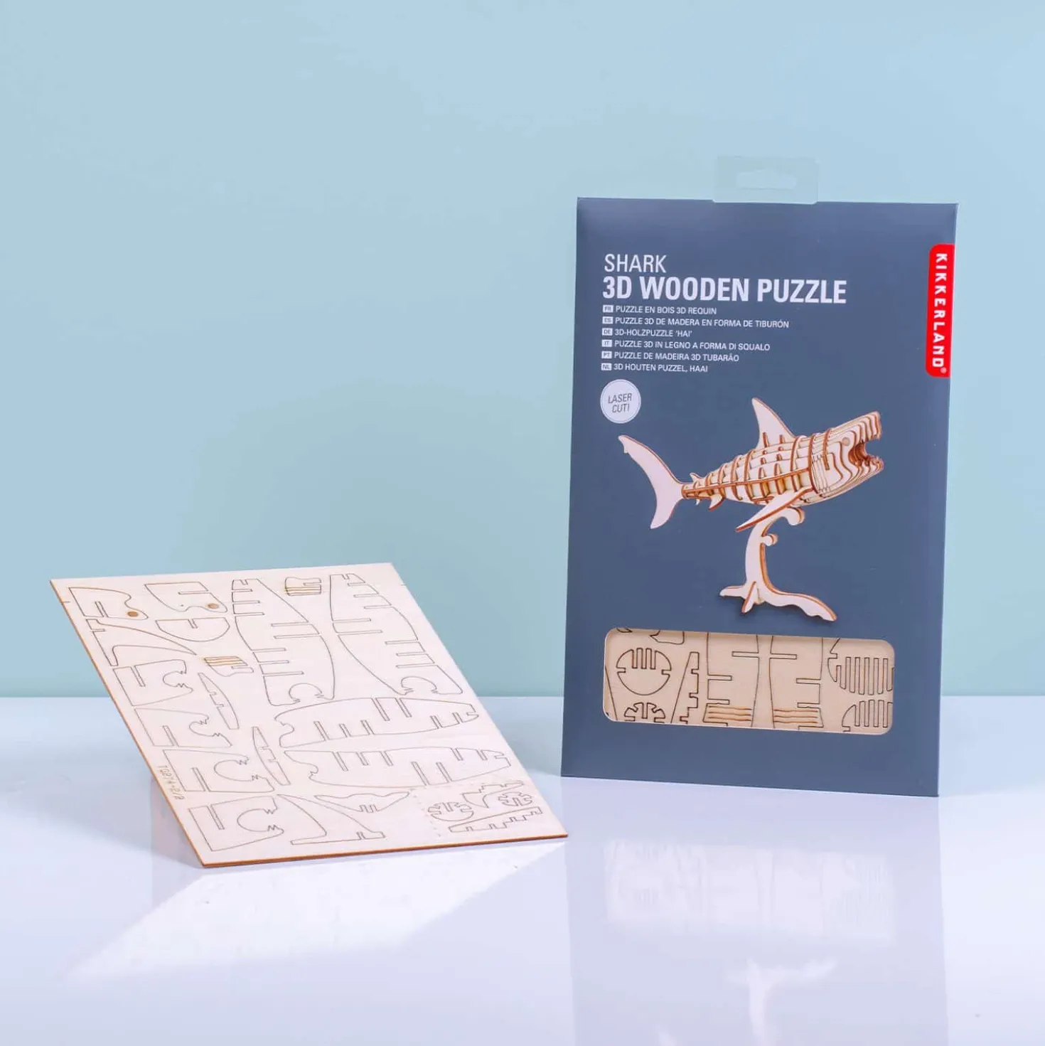 3D Puzzel Van Hout
