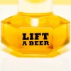 Dumbbell bierglas