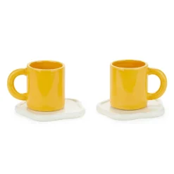 Ei mok en schotel (set van 4)
