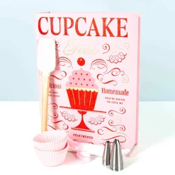 Essentials boek met cupcake tools