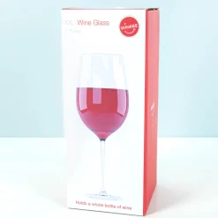 Extra groot wijnglas (0,75 liter)