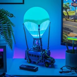 Fortnite Battle Bus koptelefoonhouder en lamp