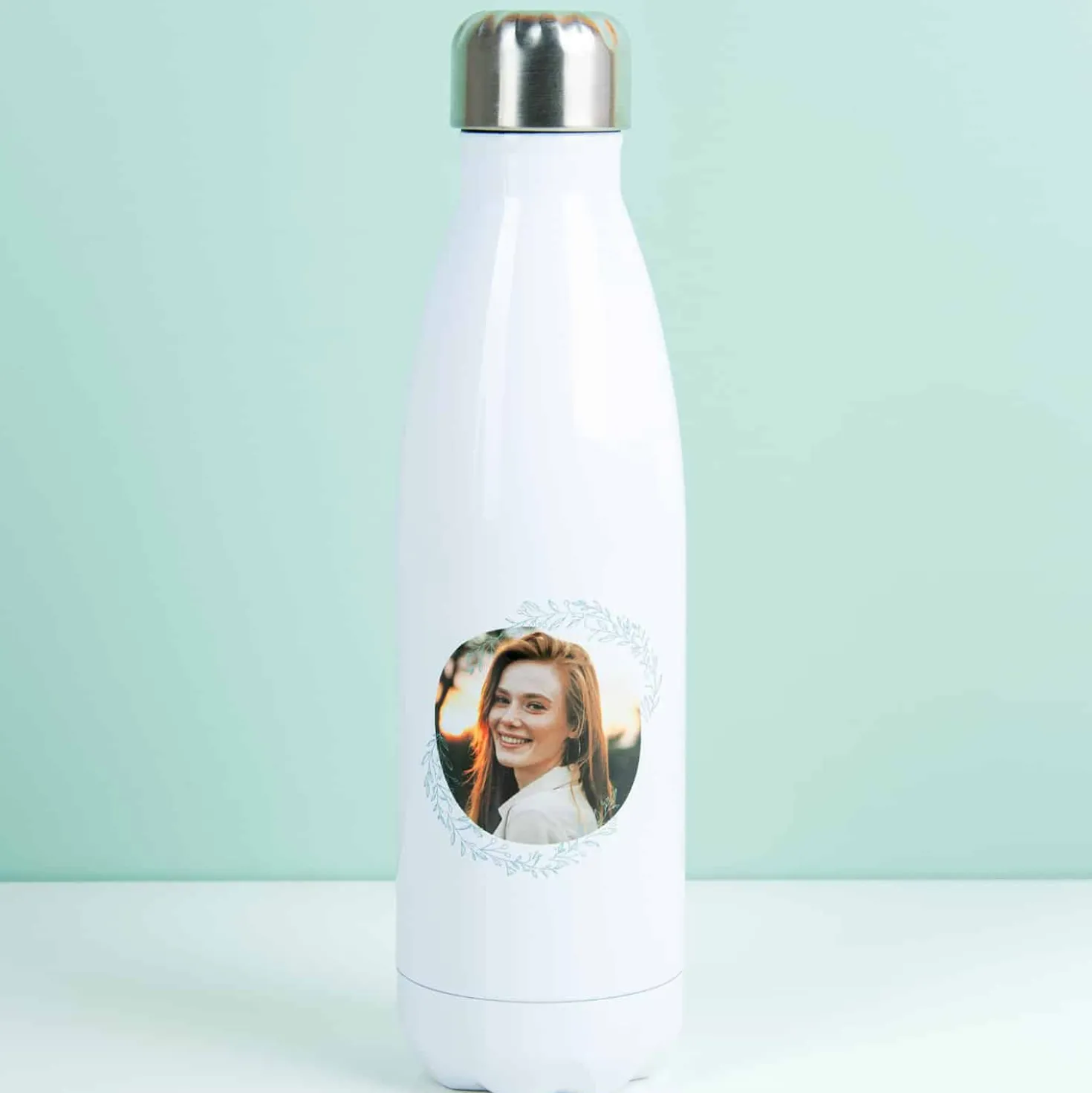 Gepersonaliseerde thermosfles met foto