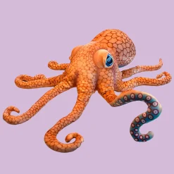 Gigantische octopus knuffel (150 cm)