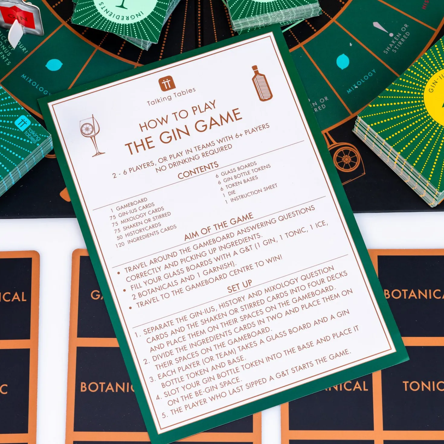 Gin bordspel