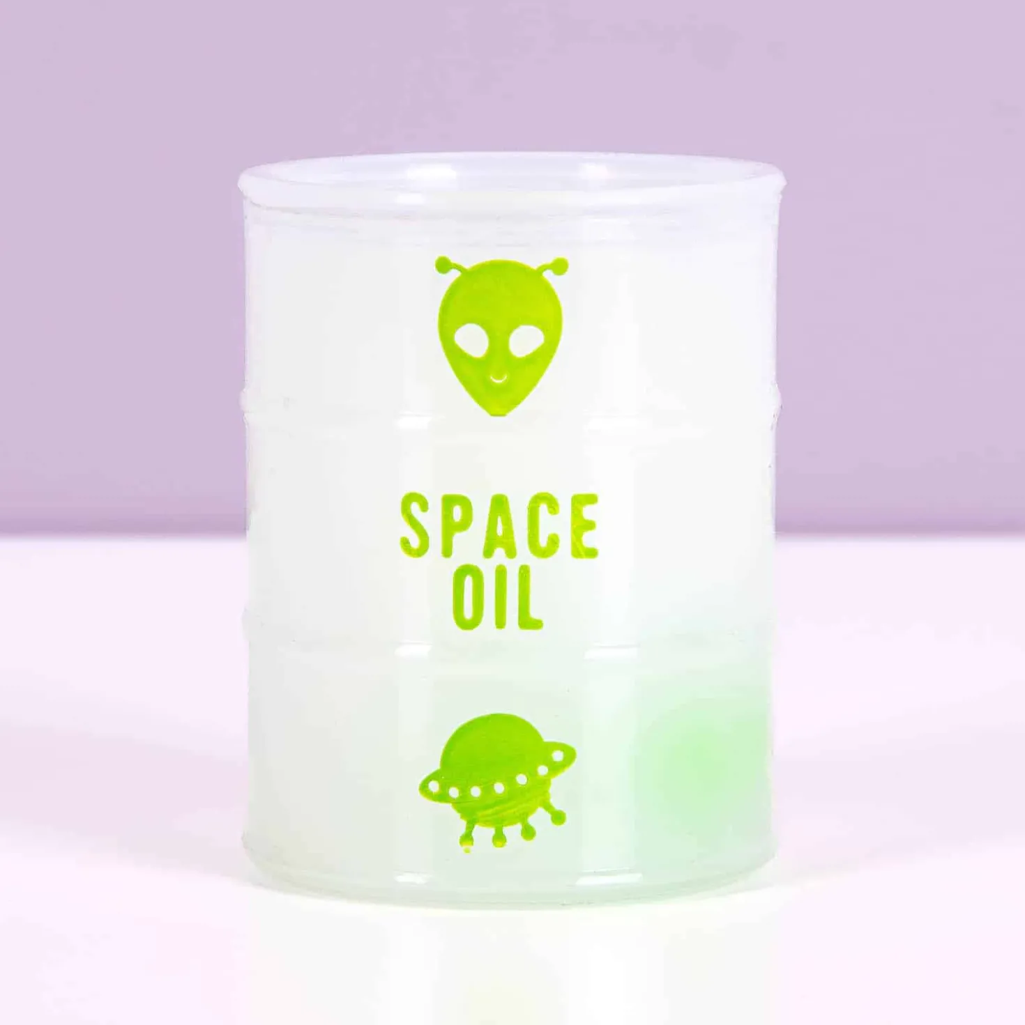 Glow in the dark alien slijm