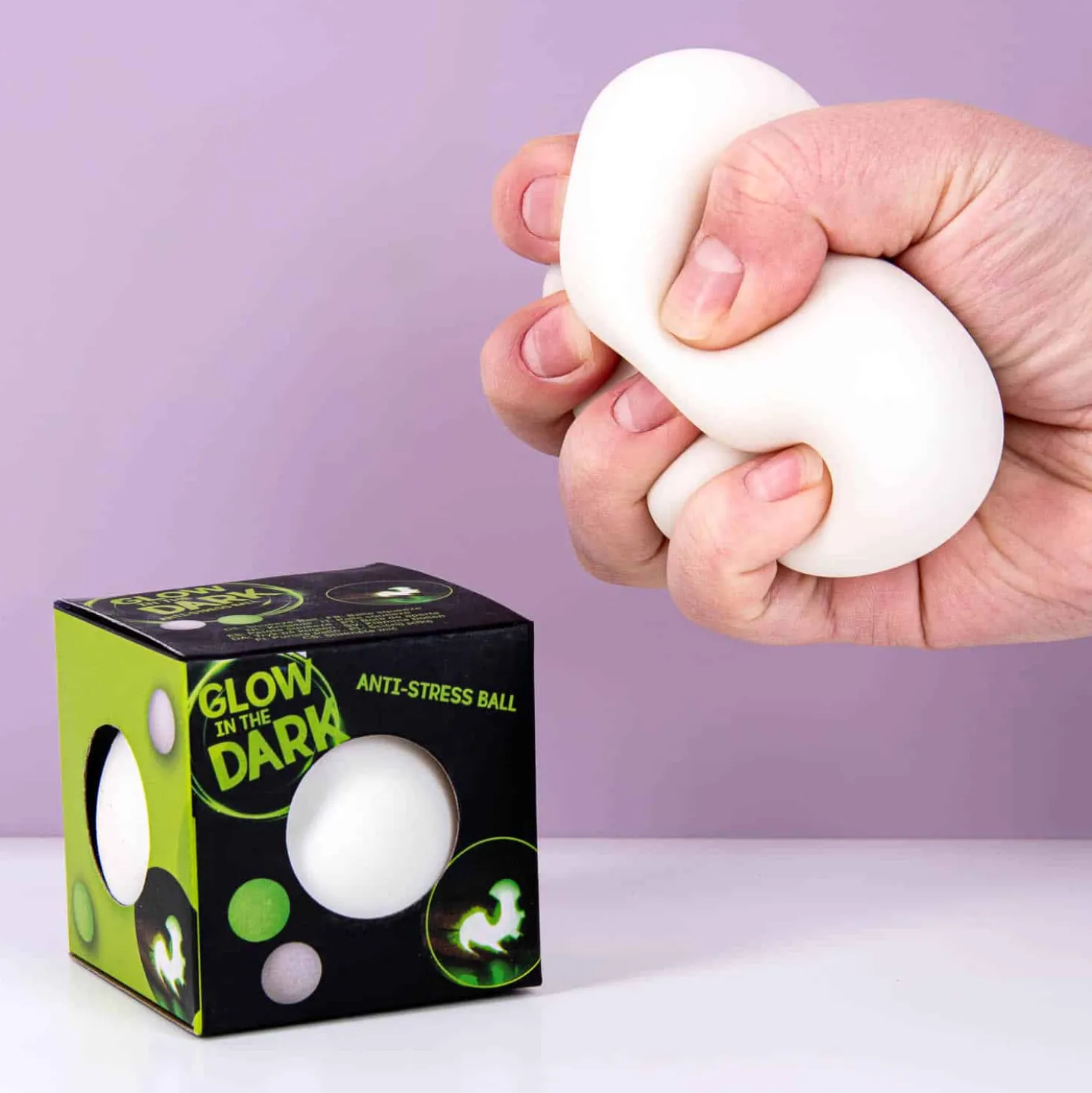 Glow in the dark stressbal