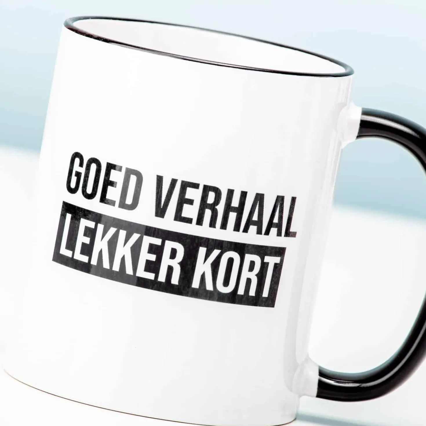 Goed verhaal mok
