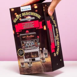 Gokautomaat drankspel met shotglaasjes