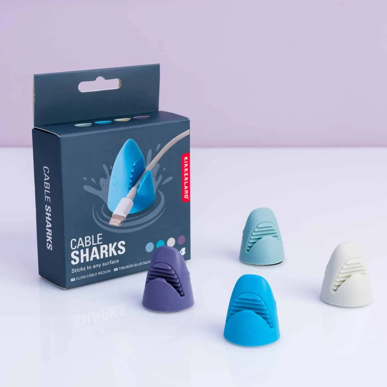 Haai Kabelhouder (Set Van 4)