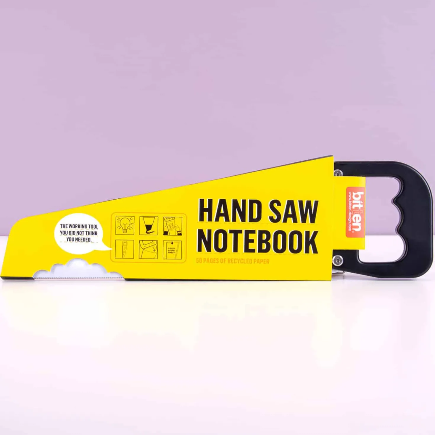 Handzaag notitieboek