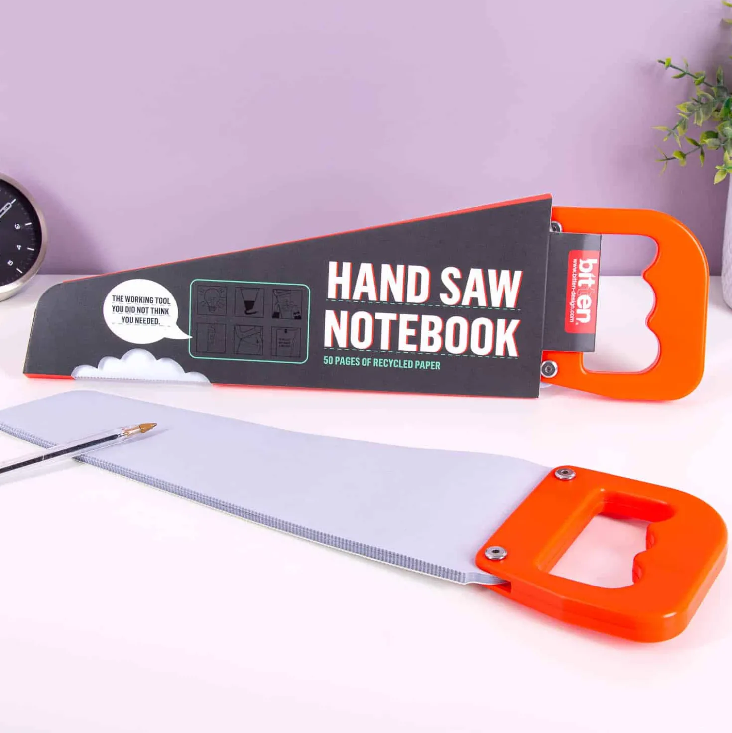 Handzaag notitieboek